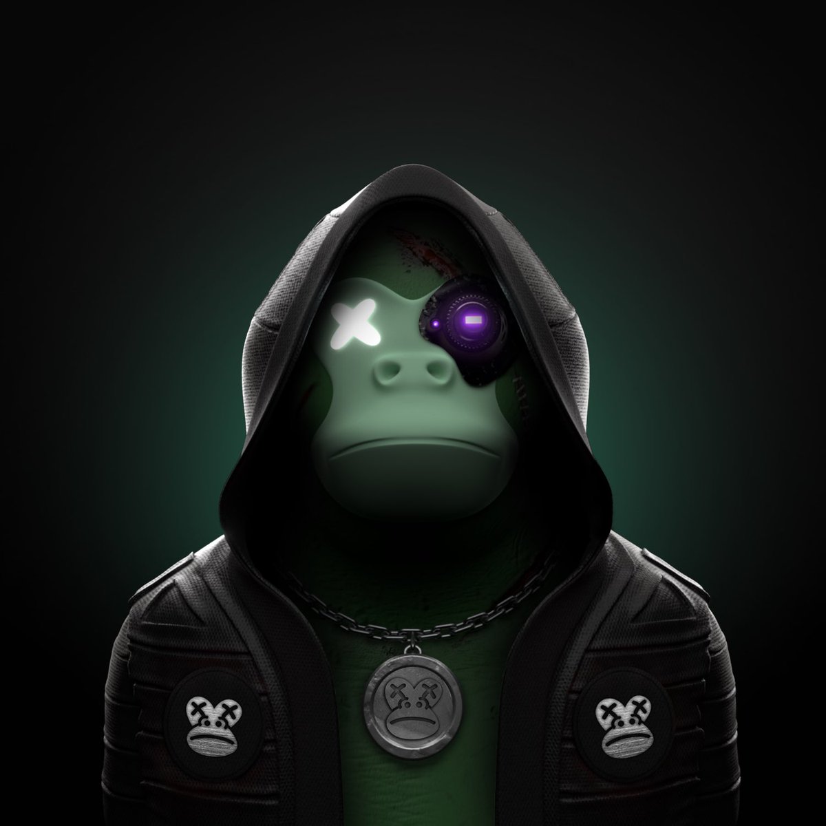 EAPESCLUB's tweet image. 🌌 EAPES Elite Spotlight 🌌
EAPES Collection on: Solana
Featured Attribute: Cyborg
Category (trait type): Eyes
Rarity: only 4% of total supply
Supply: 139 / 3,333
Currently listed on Magic Eden: 14
Current floor price: 0.299 $SOL
💎 Collector’s Insight 💎
Is not an accessory,…