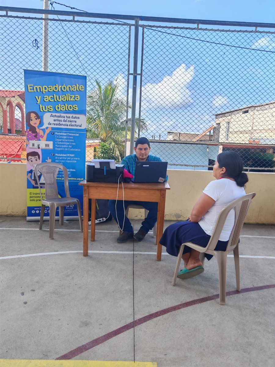 El empadronamiento y actualización de datos avanza en todo el país. En Nentón, Huehuetenango la Subdelegación Municipal del Registro de Ciudadanos del #TSEGuatemala realizó una jornada en la aldea Yalixjau.

Visita nuestras redes sociales para conocer más lugares en los que