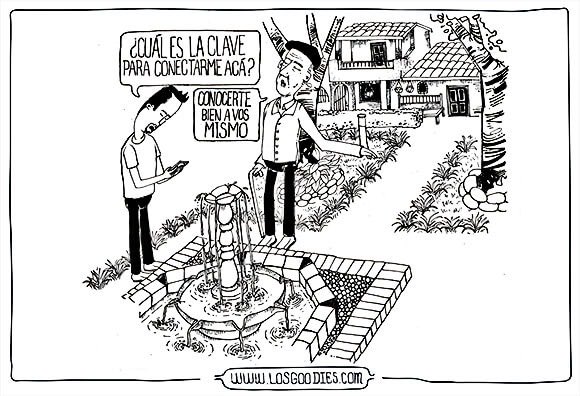 Conocerse para conectarse.
 #Caricatura 
#otraparte