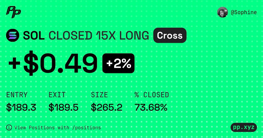 SophineOnwurah's tweet image. #dYdXPocketProBot