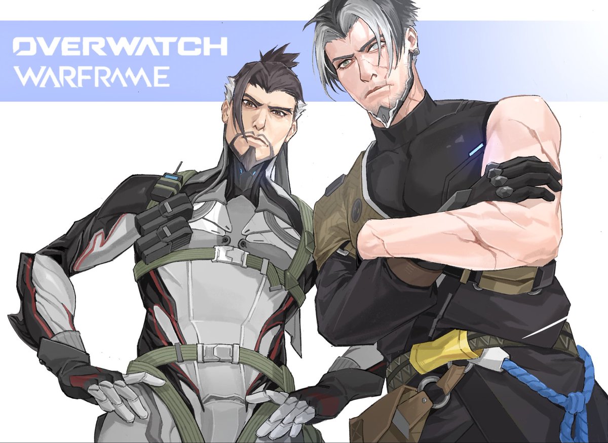 XiaozhugeBrains's tweet image. Blizzard we need OVERWARFRAME

#Overwatch #Warframe #warframe1999 #HanzoShimada #ArthurNightingale #fanart