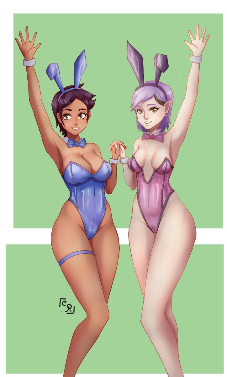 👯‍♀️🐇

#theowlhousefanart #nsfw #drawing #theowlhouse #amityblight #LuzNoceda