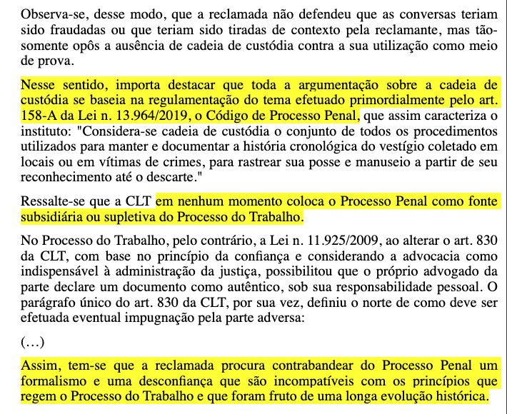 Quando o criminalista se aventura no direito do trabalho 👀😂