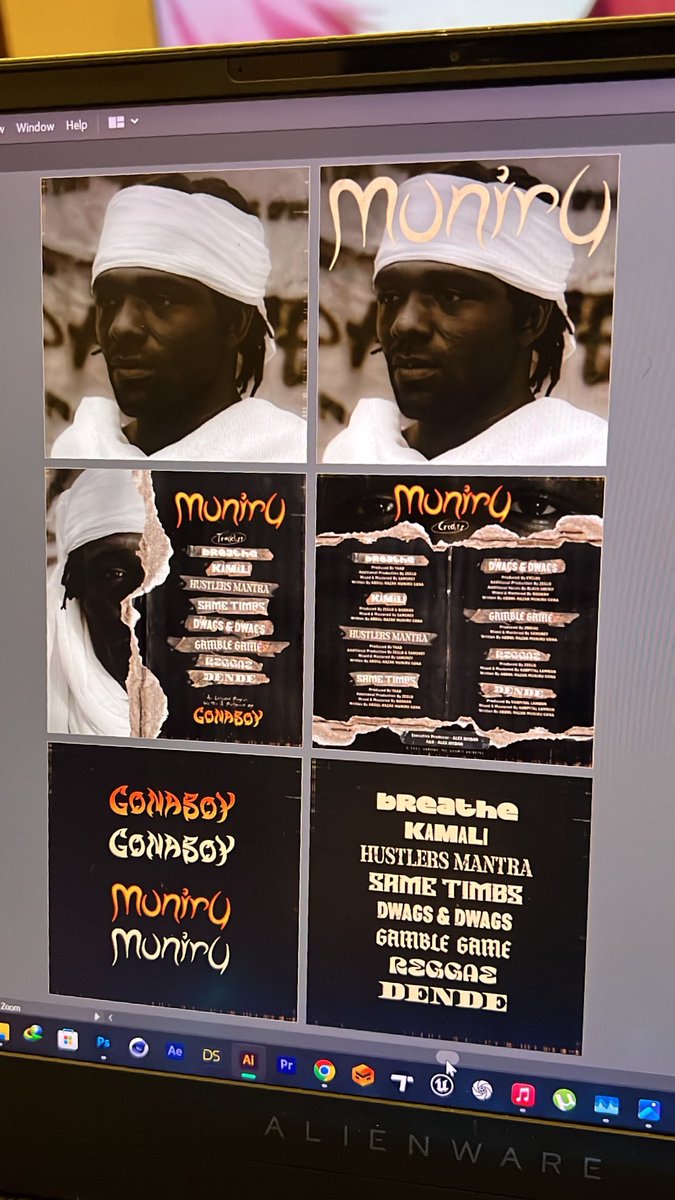 Two incredible projects from two amazing artists. They called, I answered, and I had to create designs that matched their brilliance✍🏾👨🏾‍🍳

Full project breakdowns coming soon.

Big love to <a href="/Gustus_/">G.Sarkodee ⚡️</a> &amp; <a href="/og_farouk/">OG</a> for making me look good. Your shots made the magic easy.