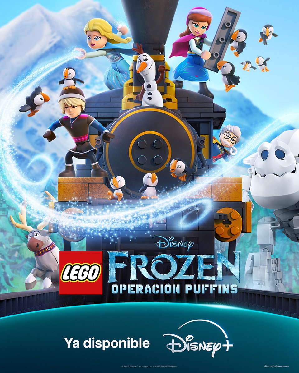 ¡Bienvenidos de vuelta a Arendelle! 🏰❄️

El especial LEGO Disney Frozen: Operación Puffins ya está disponible en #DisneyPlus.