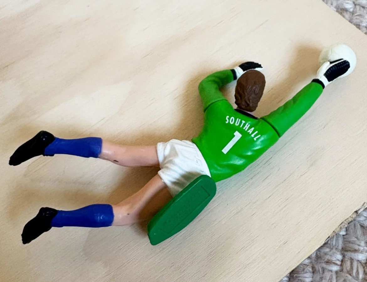 90sFootballUK1's tweet image. Classic @NevilleSouthall Sportstars Figure. #EFC #Everton