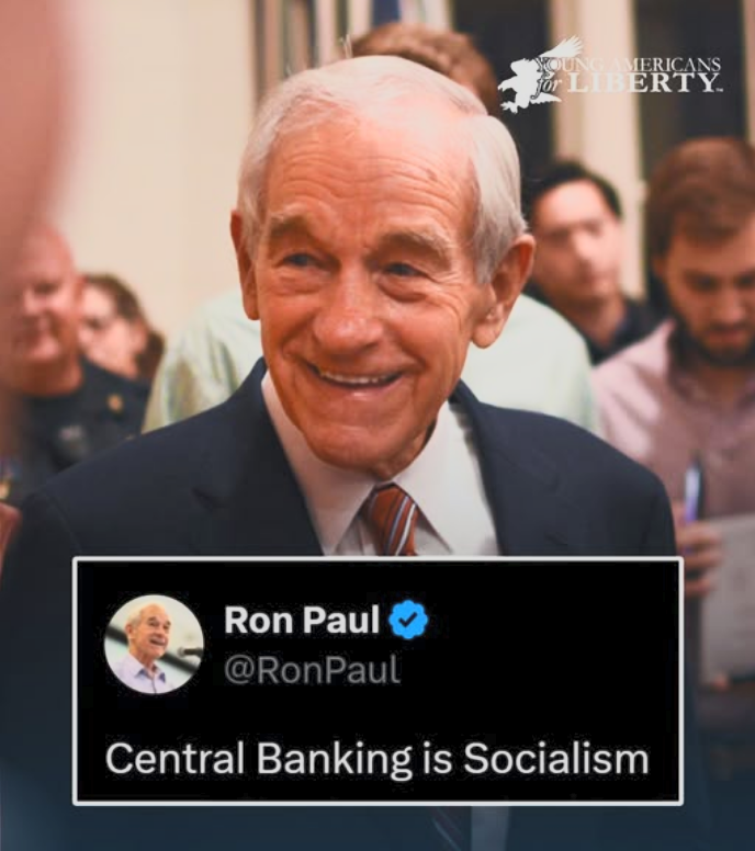 The fifth plank of Marx and Engels' Communist Manifesto calls for a central bank with an exclusive monopoly on currency emissions.