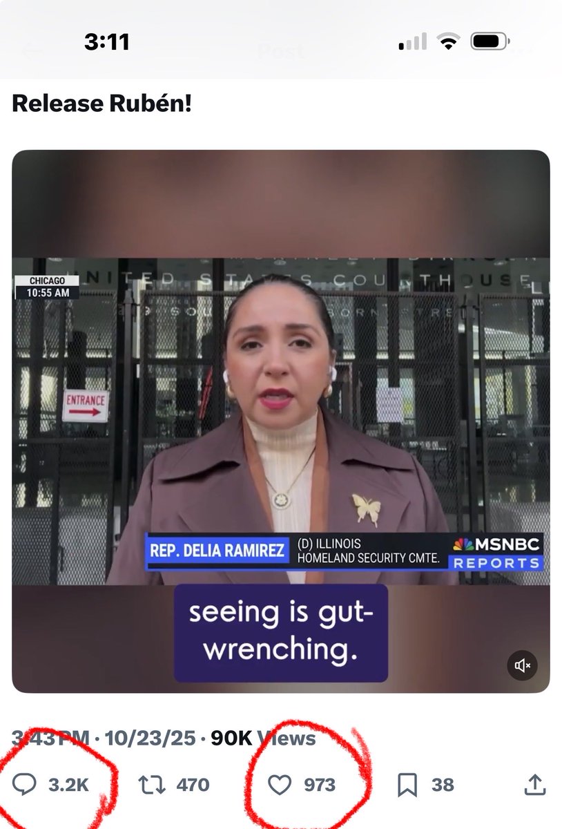 LogicalMe_'s tweet photo. @repdeliaramirez Don’t mind me. I’m just here for the ratio. 🤣🤣🤣 https://t.co/g6Sn3lwAmm