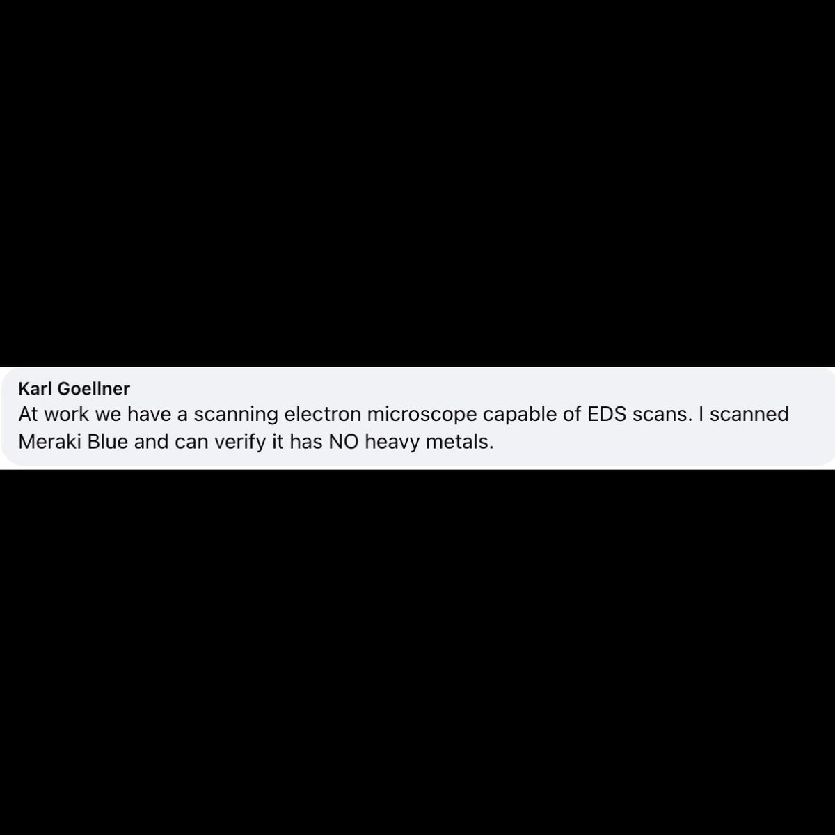 VanceE's tweet image. Every time someone randomly tests Meraki we pass with flying colors.

Cool anti anxiety Methylene Blue anecdote also.

Just do it better than the rest and you will win.