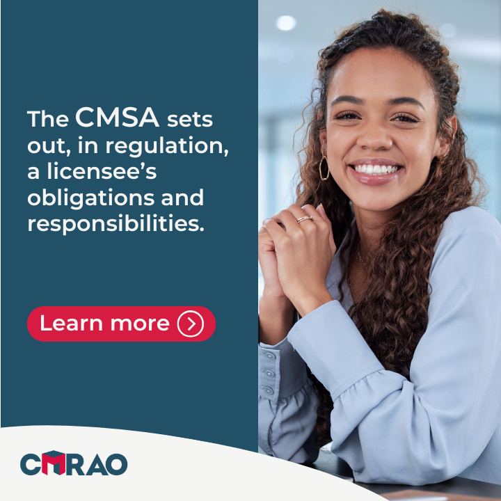 The Condominium Management Services Act is legislation that sets out the role and responsibilities of a condo manager. To learn more about their day-to-day responsibilities, please visit our website: cmrao.ca/condo-managers…