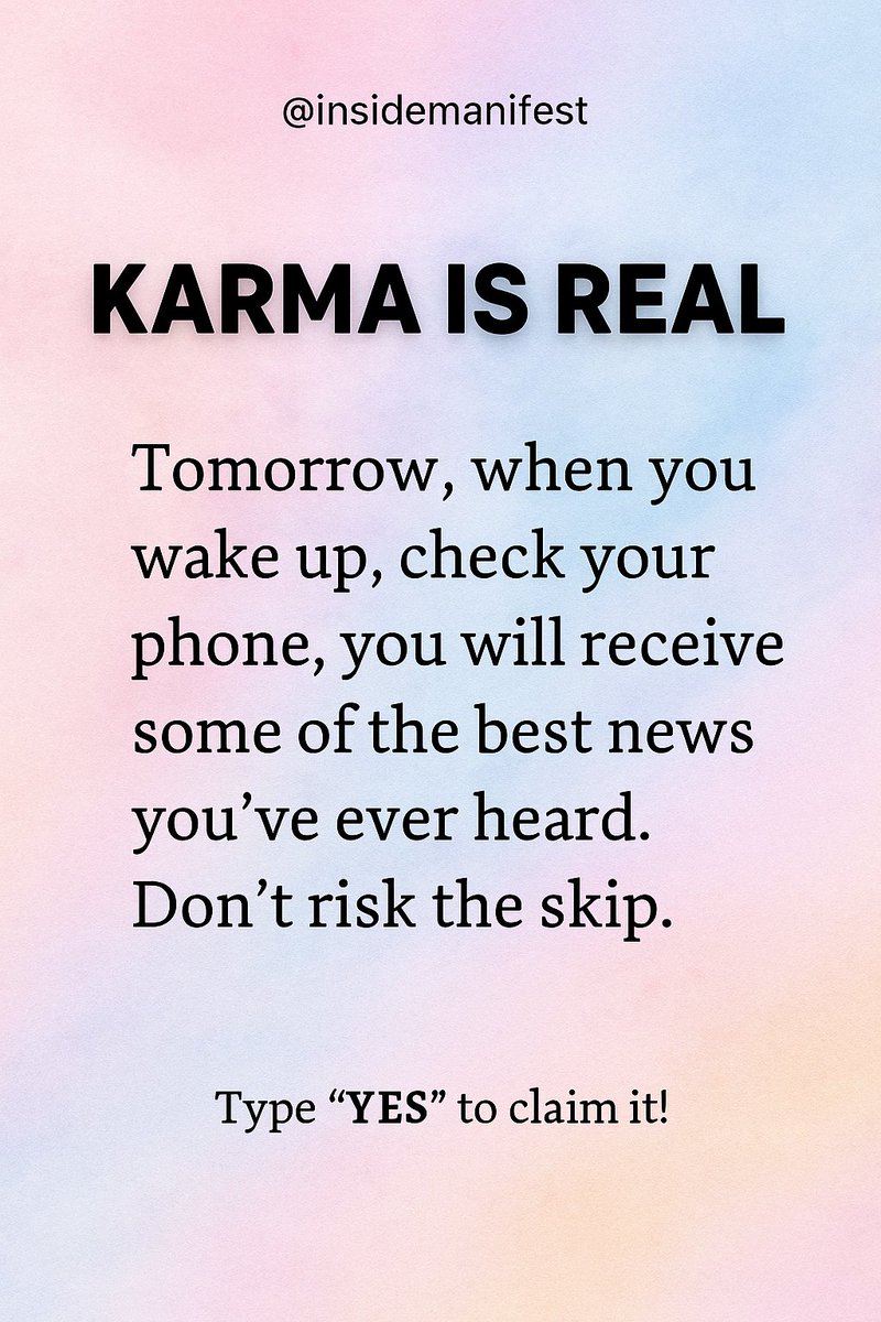 insidemanifest's tweet image. Type 'YES' to claim it!!