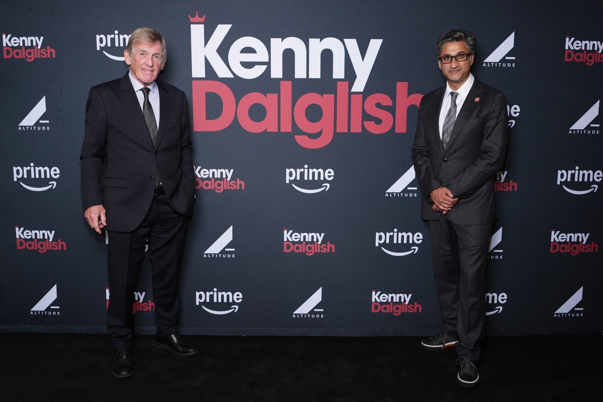 kennethdalglish's tweet image. A great evening at the London premiere of ‘Kenny Dalglish’, surrounded by family, friends and so many familiar faces. Truly humbled by all the support and kind words. ❤️ YNWA