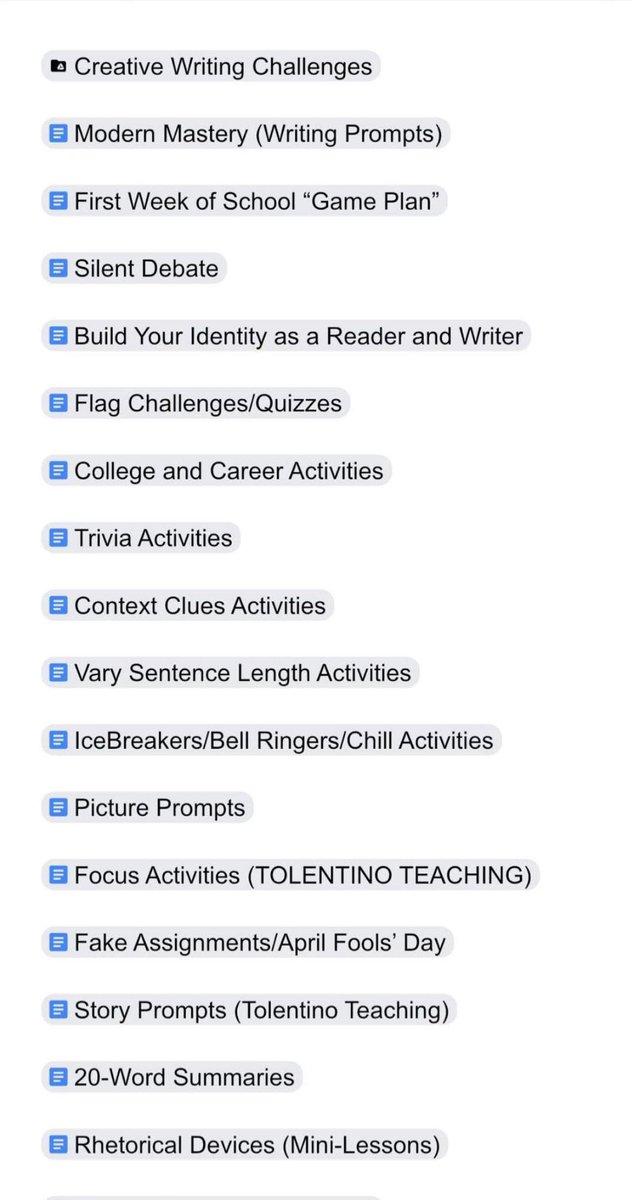 TolentinoTeach's tweet image. Here is Google Drive access to many of my resources. 

Please share with others. Thank you!

Link: docs.google.com/document/d/1Pg…