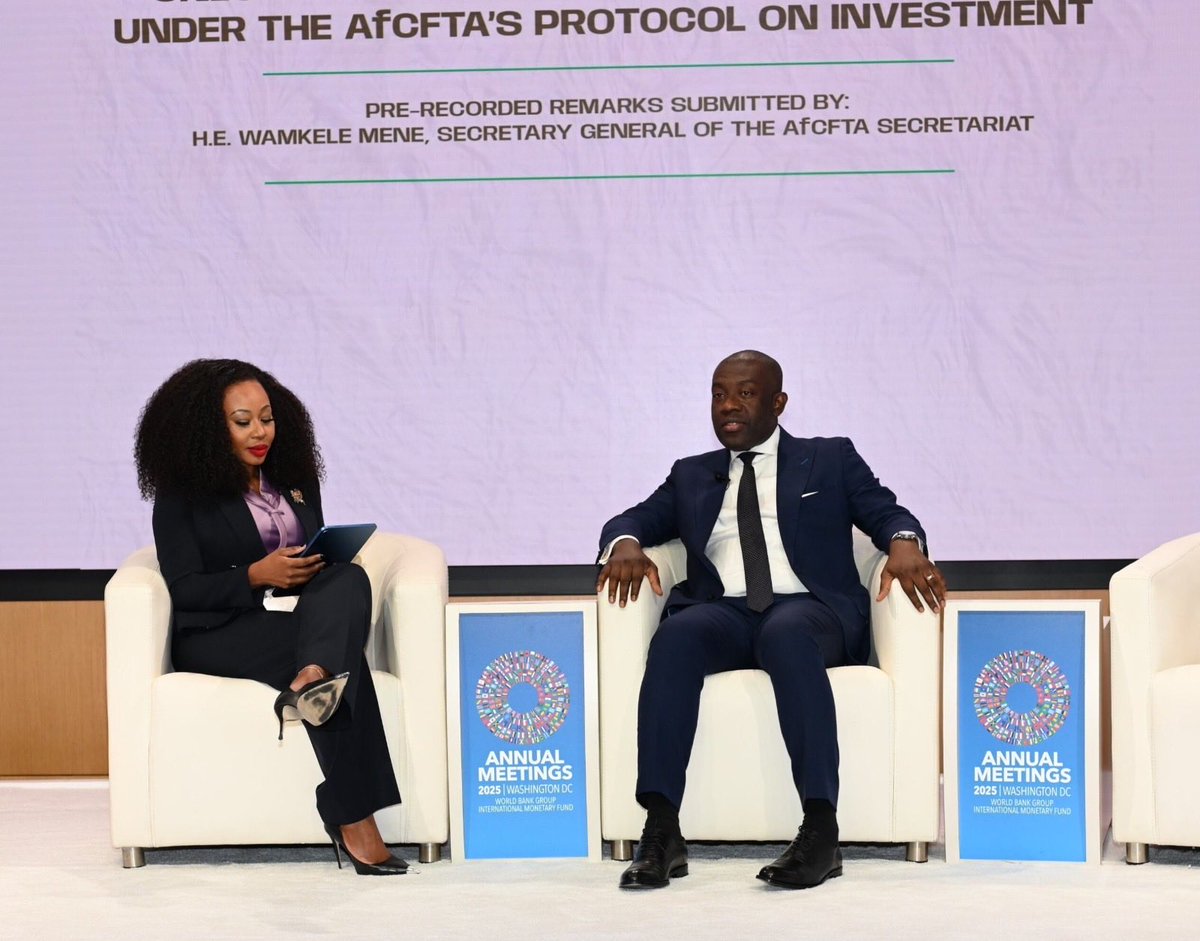 iamjohanna's tweet image. I am pleased to have co-organized a high level discussion on the role of U.S. Insurance industry in the implementation of the #AfCFTA at the @IMFNews last week. #IMF2025 #IMFMeetings #foreignpolicy #trade #diplomacy #Expert #Africa #USA