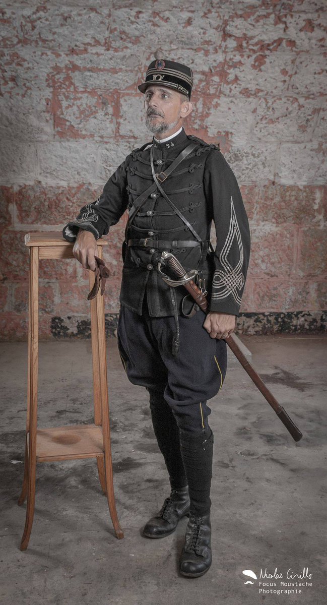 Chasseur Alpin officer uniform, 1880s
