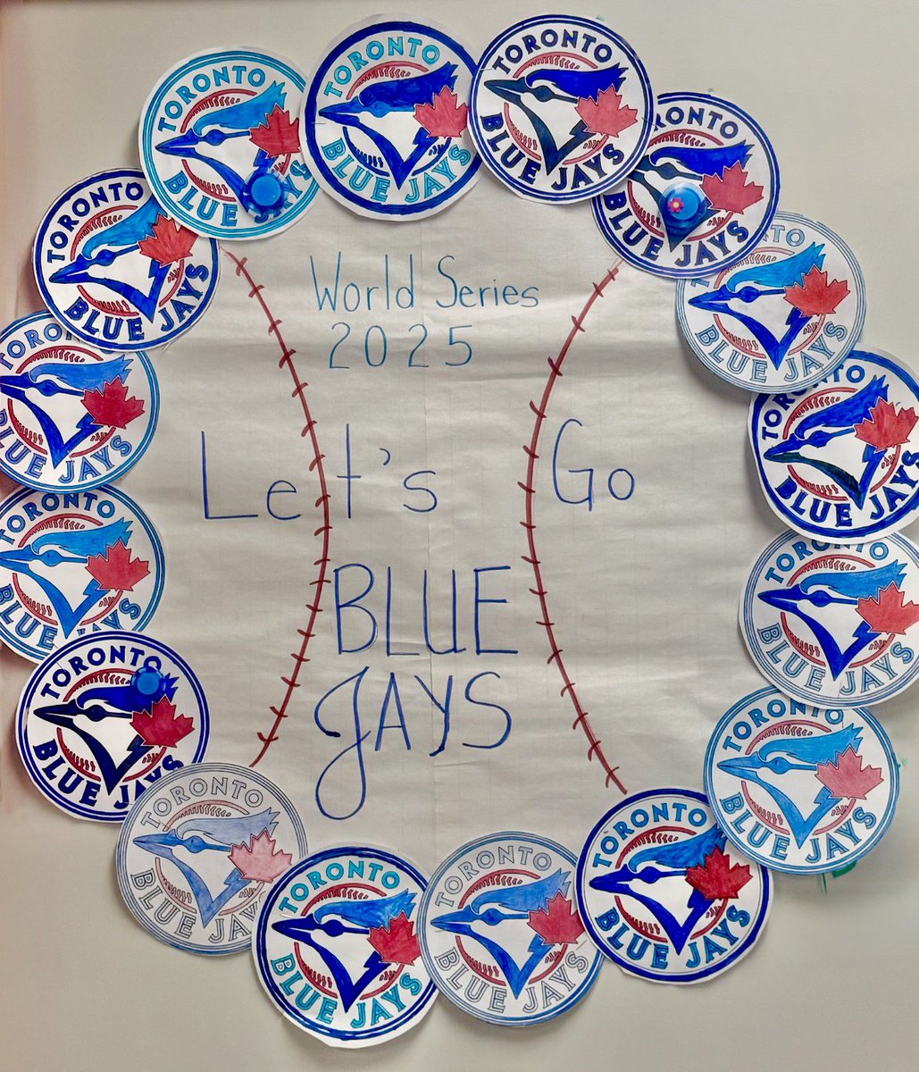 Let’s go #BlueJays! #Toronto #tcdsb