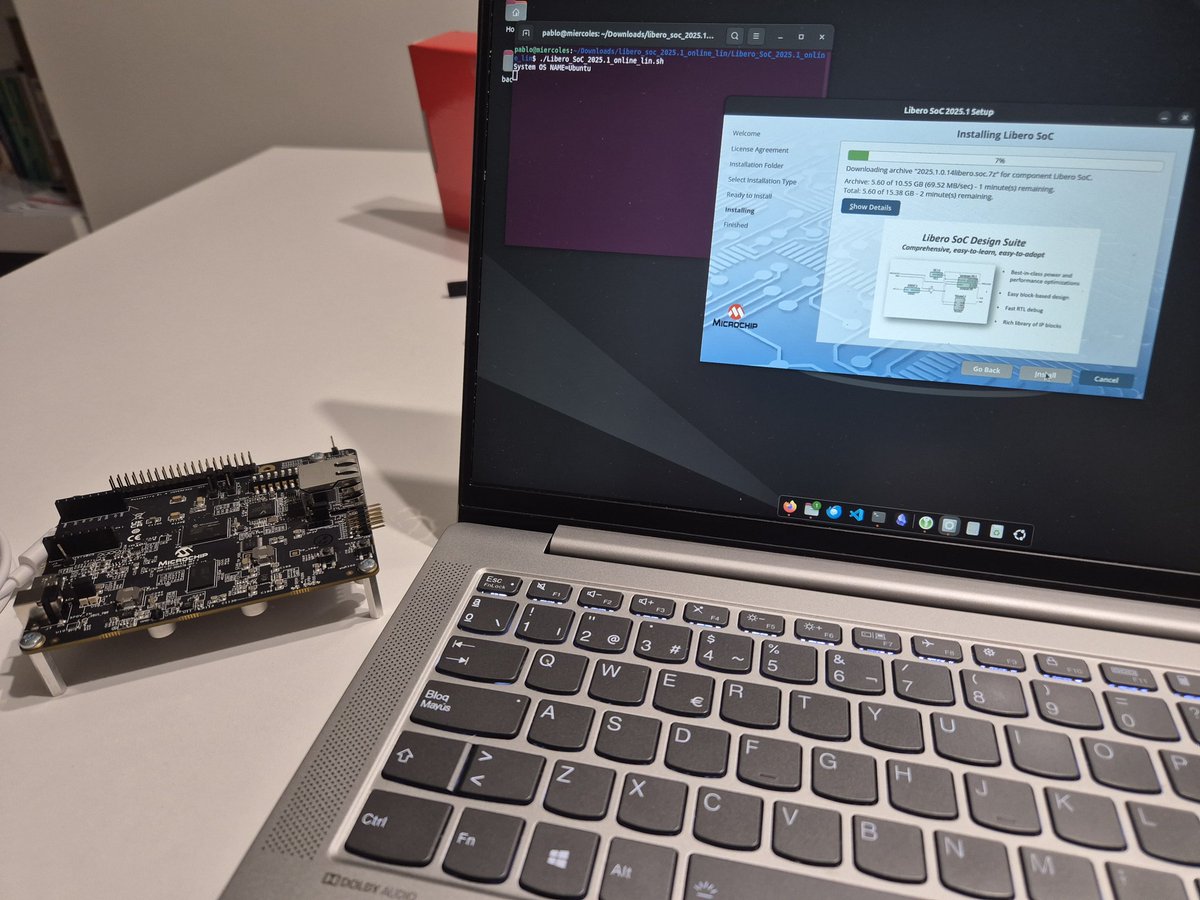 controlpaths's tweet image. Kicking off the week with the latest Libero SoC and a powerful #PolarFire SoC project! We&apos;re building something big (and secure) for this week&apos;s article!
