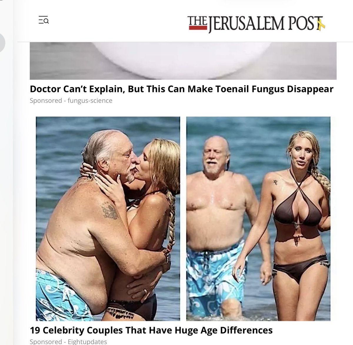 you notice that the younger one is always female - hahahahaha