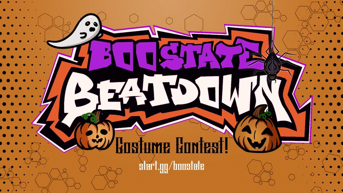 Boo State Beatdown is back!

BSB next week will have the return of last year's costume contest! winner will receive free BSB entry for the rest of 2025.

ult singles, redemption, and smash4 (depending on interest) reg is up now @ start.gg/boostate

🎨<a href="/aka_iinku/">♡ iinku ♡</a>