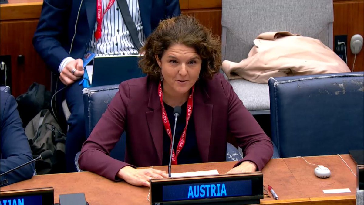 Austria, together with a broad cross-regional group, just introduced its resolution on LAWS during the thematic debate on Conventional Weapons of the First Committee. We hope once again for broad support to make progress on this crucial issue.