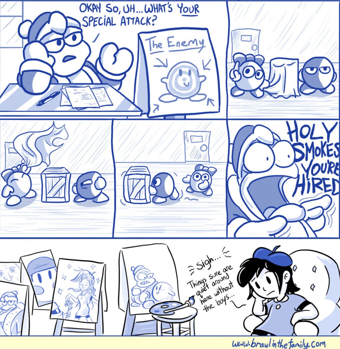 bitf (402-Dream Land Paintings, 299-Boss Tryouts)
sakurai voiced dedede