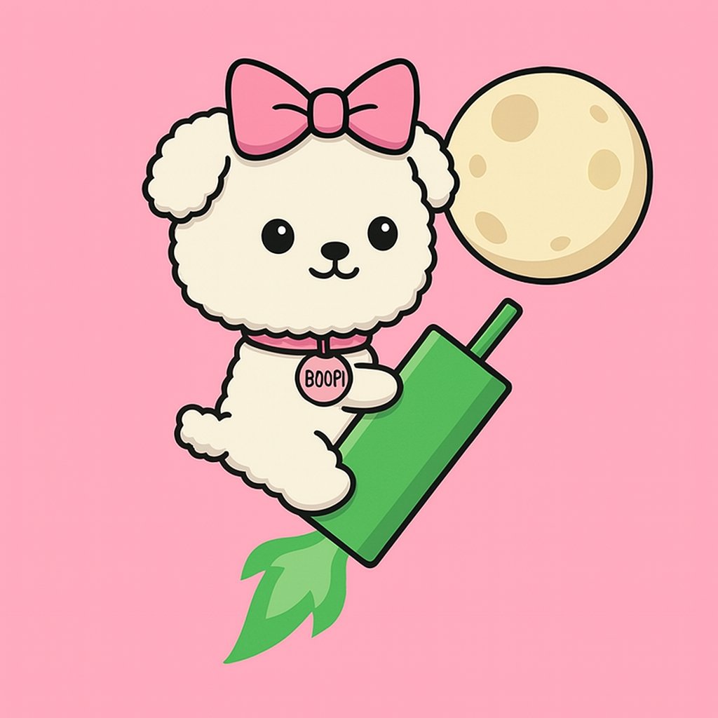 THE JOURNEY IS TO THE MOON &amp; FKING BEYOND $BOOPI MFERS!🐶📈🌕

LETS SEND $BOOPI FKING HIGHER MFERS!🚀

#BOOPI $BOOPI