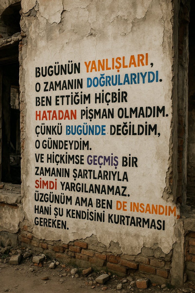 Bende insandım…
