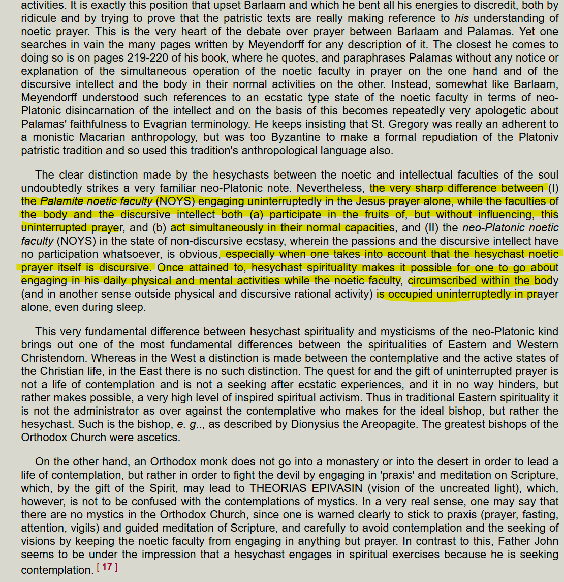 PeeksProduction's tweet image. Fr. John Romanides says that, strictly speaking, there is no similarity (and therefore no difference) between created and uncreated; hence God cannot be exhaustively defined nor contained in philosophical categories, despite the fact that He in the Incarnation kenotically can…