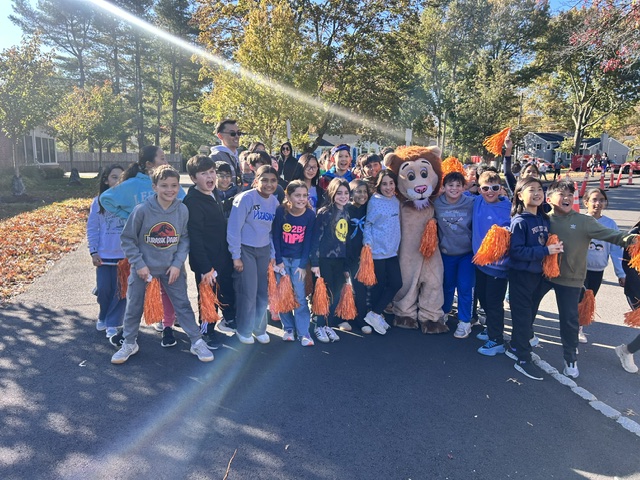 What a great day! MPE Walk-a-thon! 🧡Walking to raise money for childhood cancer research!  Proud to be MPE! 🦁💙