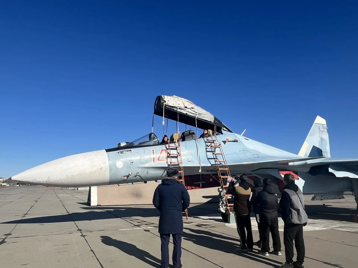 ✈️Sukhoi Su-30SM fighter jet, b/n "14" red.
🗺️ Komsomolsk-on-Amur(23 IAP,Dzyomgi airfield, Khabarovsk Krai)
📸 "MOU SOSh #13" (Oct. 23).