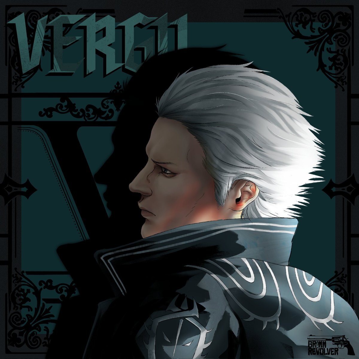 GrimmRevolver's tweet photo. This was supposed to be a sketch🚬

#Vergil #DMC #DevilMayCry https://t.co/0NfwUZvwsg