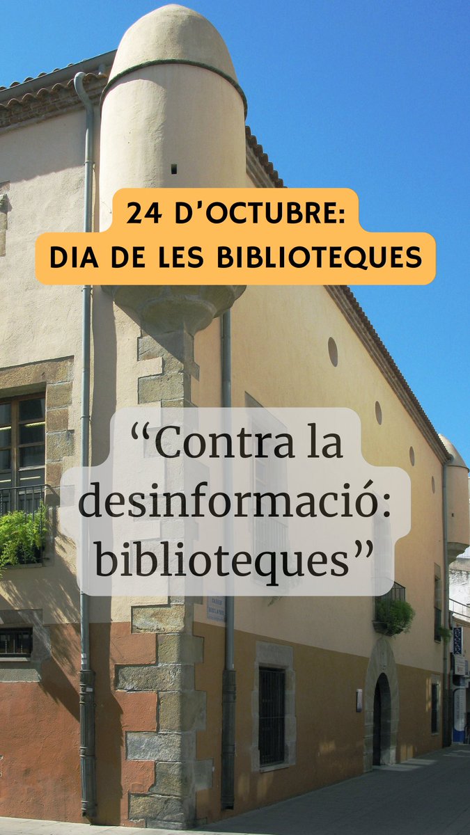 Biblioteca La Cooperativa. Malgrat de Mar tweet media
