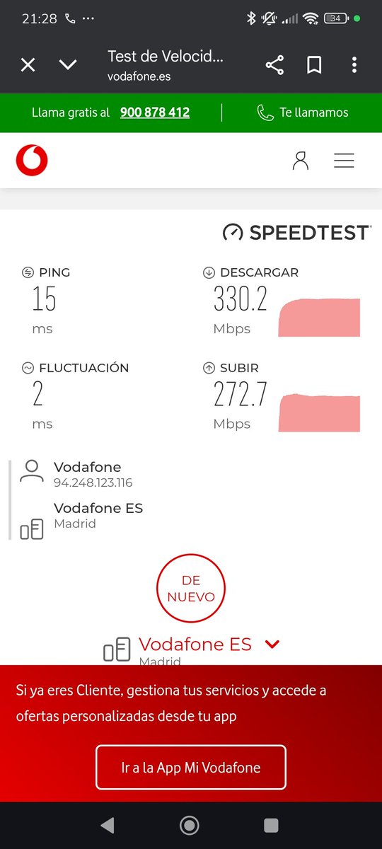 Tras hablar un par de veces con <a href="/vodafone_es/">Vodafone España</a> , nos pusieron como un amplificador y.... Tantantannn 👀