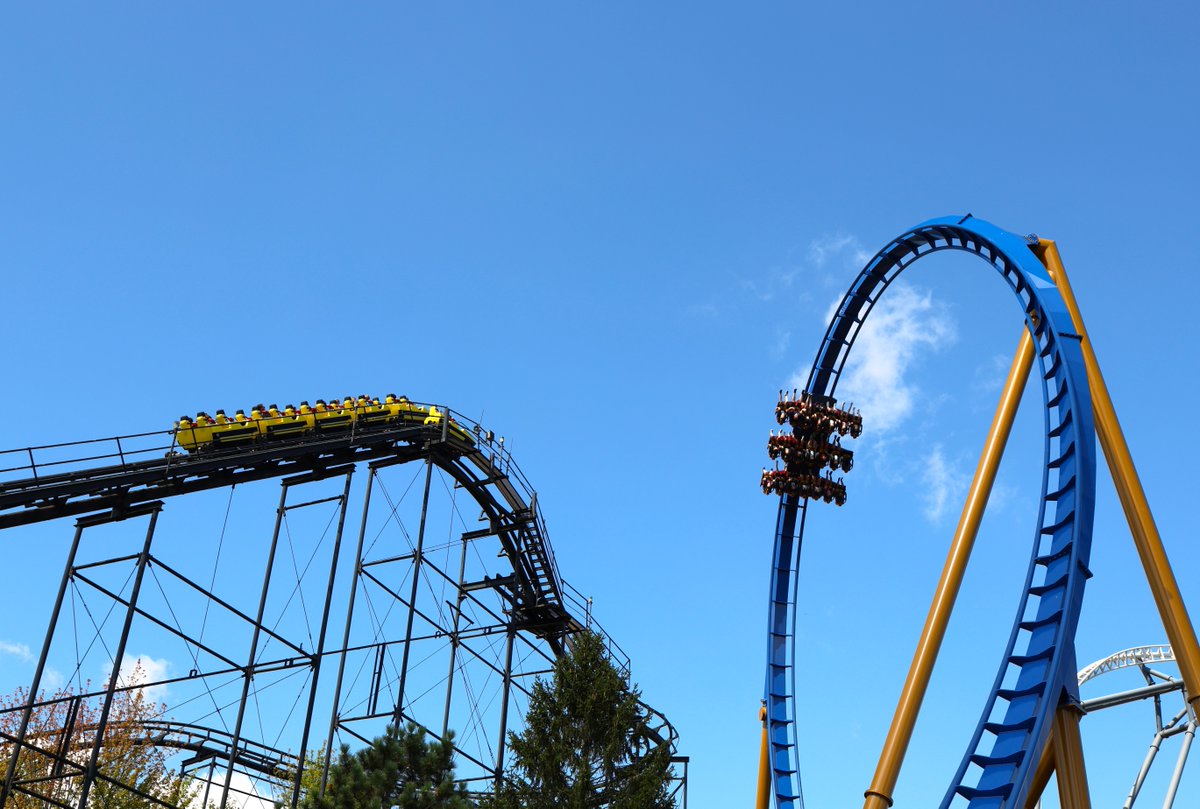Ten out of ten demons say: ride Wrath of Rakshasa and Demon tonight at Fright Fest! 👿 #SixFlagsGreatAmerica