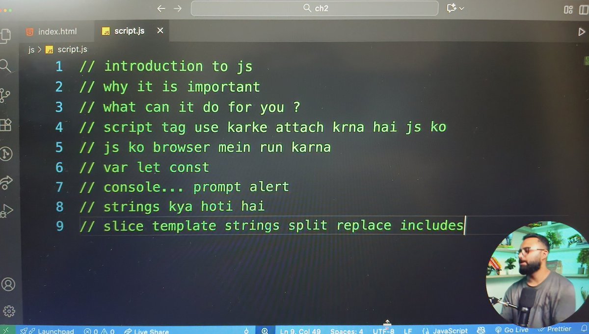 Rakesh_Gowda1's tweet image. This detailed roadmap covers everything essential from understanding why JavaScript is important and how to run it in the browser using the &lt;script&gt; tag, to mastering core variables like var, let, and const #JavaScript #CodingJourney #codelife #LearnToCode #WebDevelopment #MERN