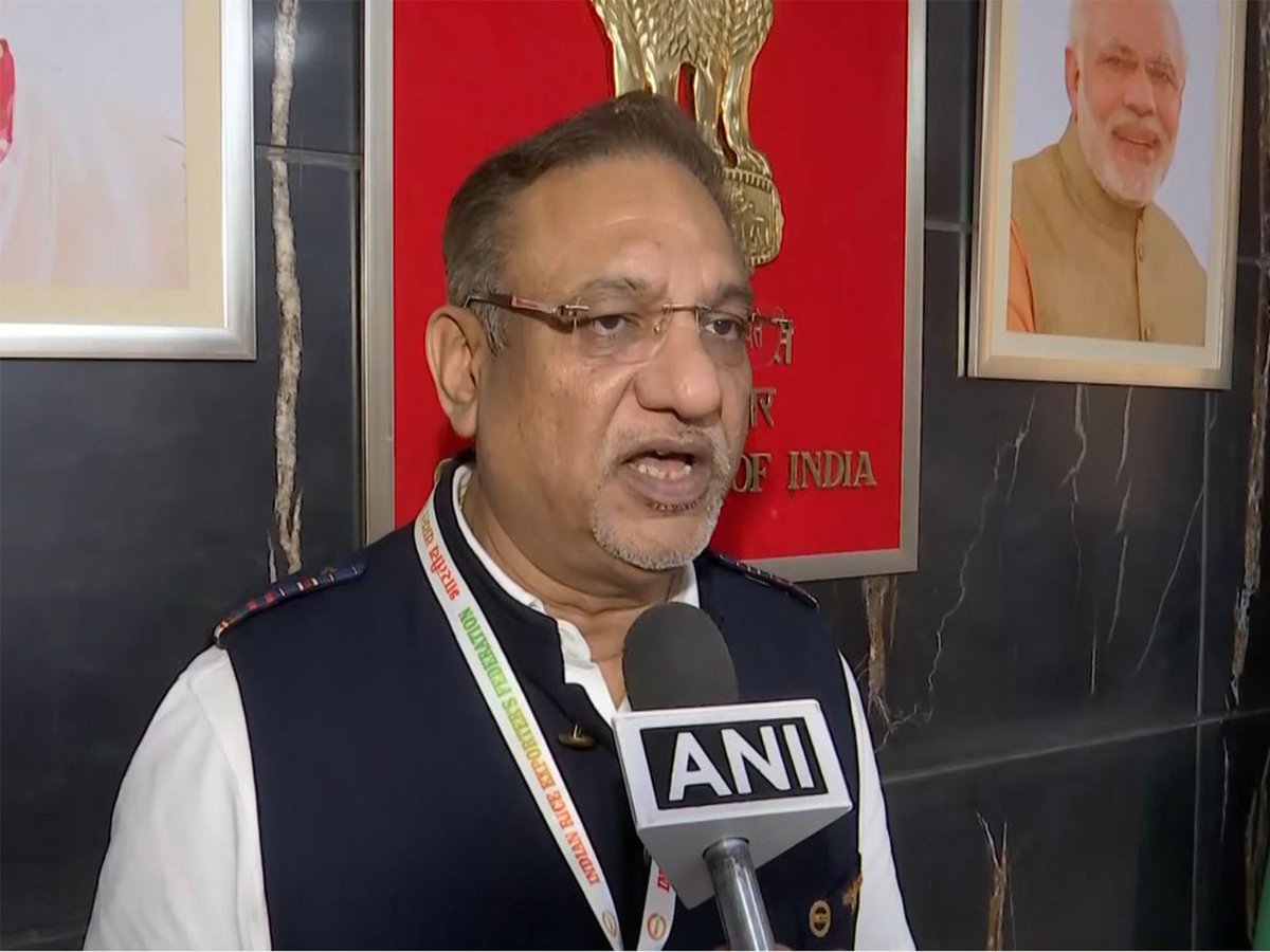 ani_digital's tweet photo. India eyes bigger share in global rice market, BIRC 2025 to drive export push: IREF's Prem Garg

Read @ANI Story | https://t.co/YLWZapuglW
#PremGarg #IREF #BIRC2025 #RiceConference https://t.co/uVbPxCFSl3