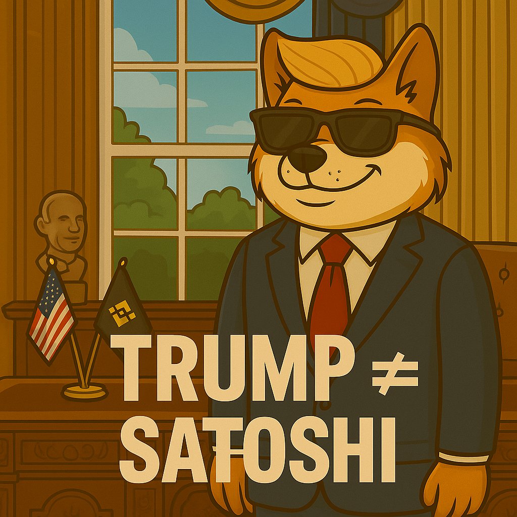 DTI_ETH's tweet photo. CZ trolling.
DTI can confirm this is not true. 🙂
Trump and Satoshi might both be mysterious.
But only one of them tried to ban TikTok. https://t.co/Zq9RG8BOVT