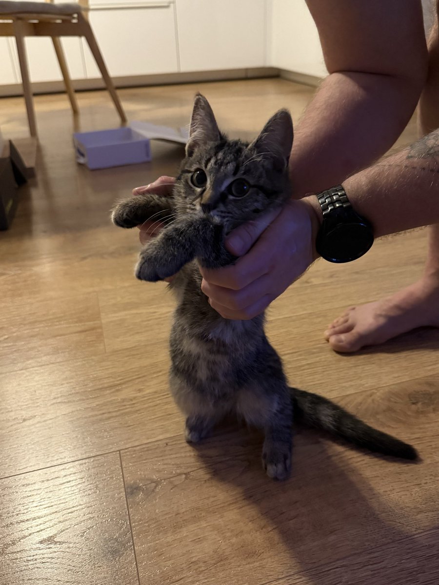 He's such a baby 🥹