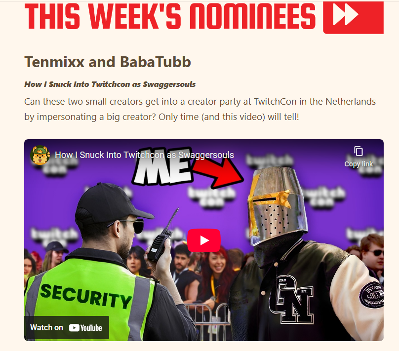 tenmixx's tweet photo. RAHHH I'M SO HAPPY MY VIDEO WAS NOMINATED FOR CREDIT THE CREATORS!!! GO VOTE :DDD 

https://t.co/1FUssQ7ZlY https://t.co/oTJkSWDLiU