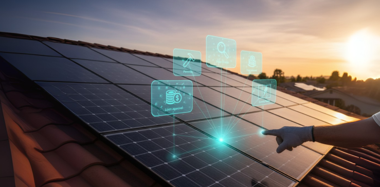 SolarPowerWorld's tweet photo. Some solar companies are already embedding AI assistants to triage service calls, detect anomalies, or guide installers. This article dives into it. https://t.co/JDxojhdZYp https://t.co/AqSpuD2P0L