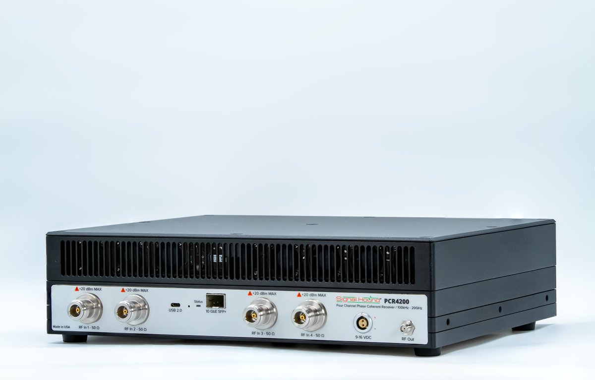 SignalHound's tweet photo. Get the data. See the difference. ๐๐ฅ
The all-new #PCR4200 delivers 4 channels, 20 GHz #frequencyrange, and precision that redefines whatโs possible in #RF analysis. Grab the full data sheet and get the full picture of your next breakthrough.
Download now ๐ https://t.co/sEiAt2plqp
