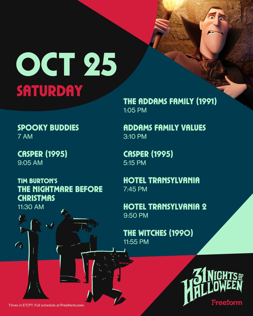 Freeform's 31 Nights of Halloween tweet media