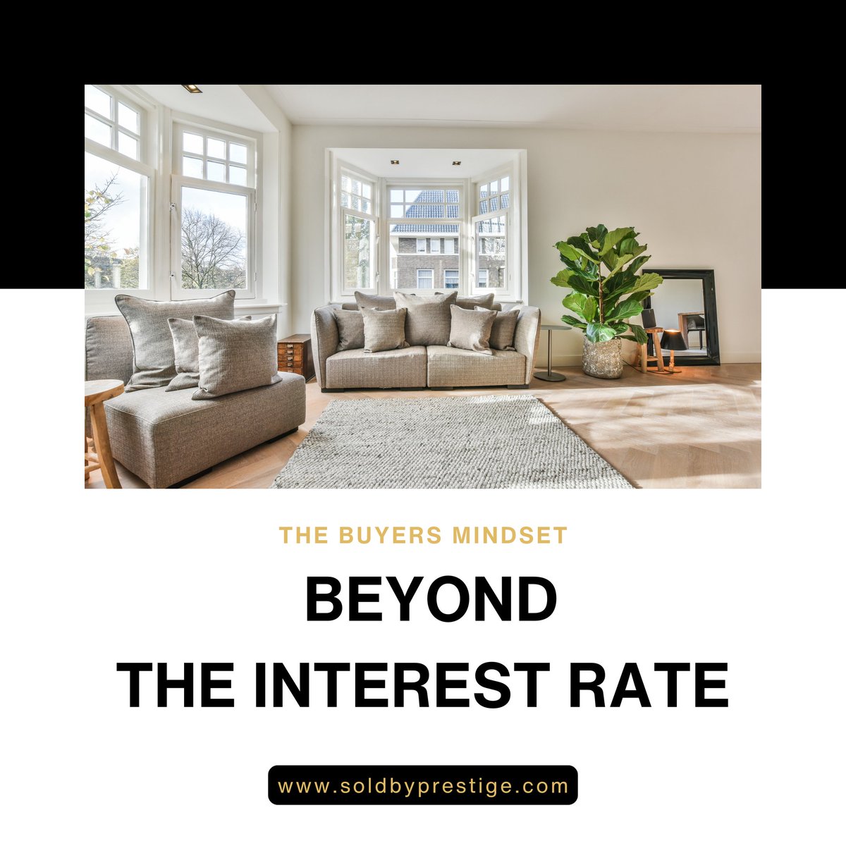 SoldByPrestige's tweet image. Beyond the Interest Rate
Interest rates change, your goals shouldn’t. Smart buyers look past the numbers and focus on what truly matters: long-term stability and smart planning.

#PrestigeRealty #RealEstateEducation #HomeBuyingTips