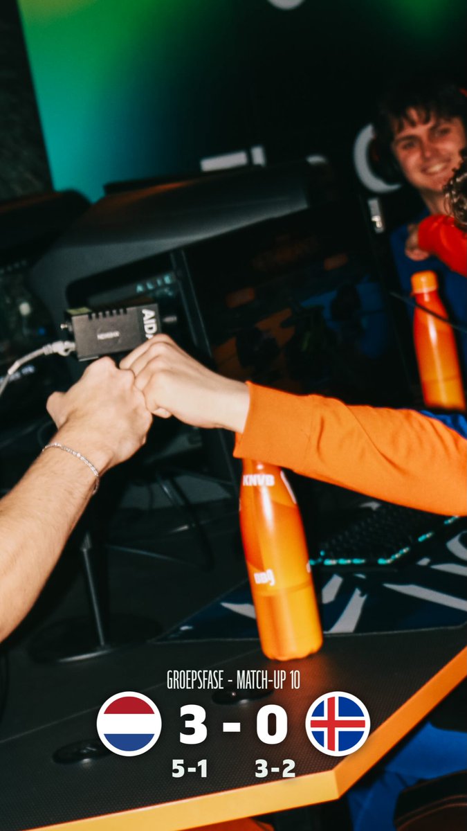 Flawless Day 1: ✅
Flawless Day 2: ✅

GG's Iceland on the last match!
🇳🇱 NED 2-0 ICE 🇮🇸

Tomorrow we continue with our journey in the <a href="/FIFAe/">FIFAe</a> World Cup   with a Best of 7 against 🇱🇺 Luxembourg

#FeWC #RocketLeague