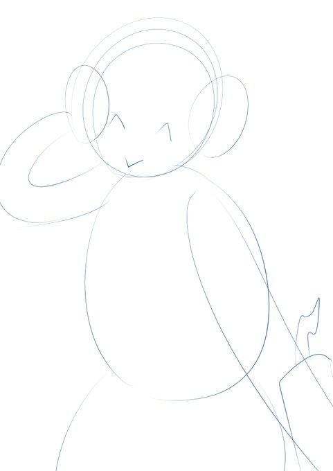 今日はここまで
ラフまでできたよ(シークレットも)くそねみスペシャル2025( ˘ω˘ )
お猿サンでナクナッタヨ 