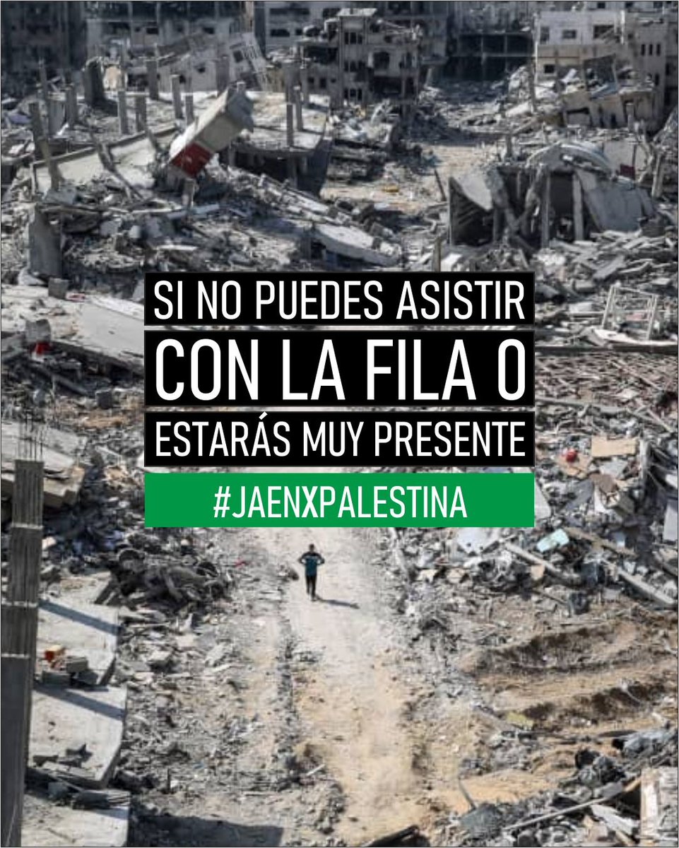 Jaén con Palestina tweet media