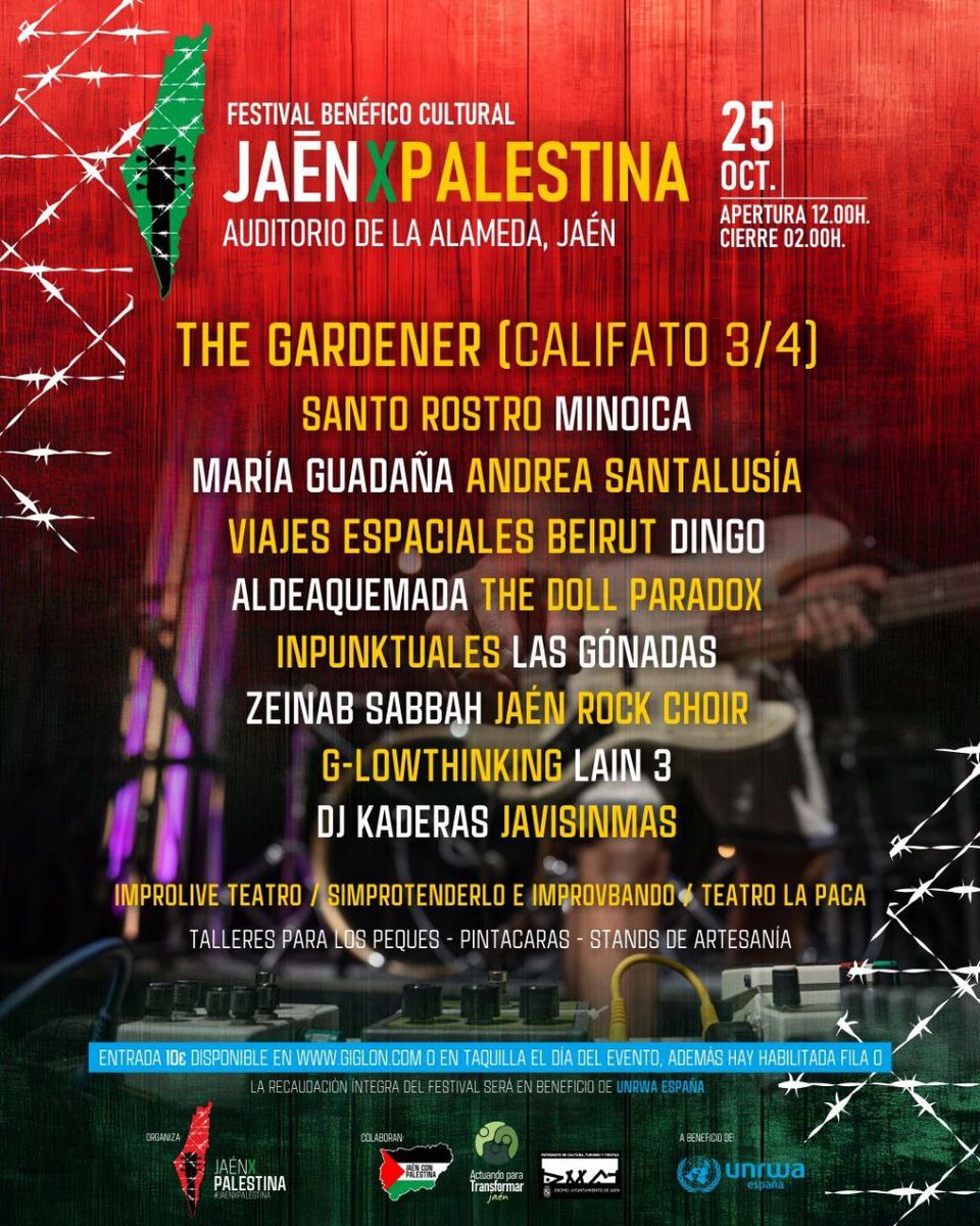 Jaén con Palestina tweet media