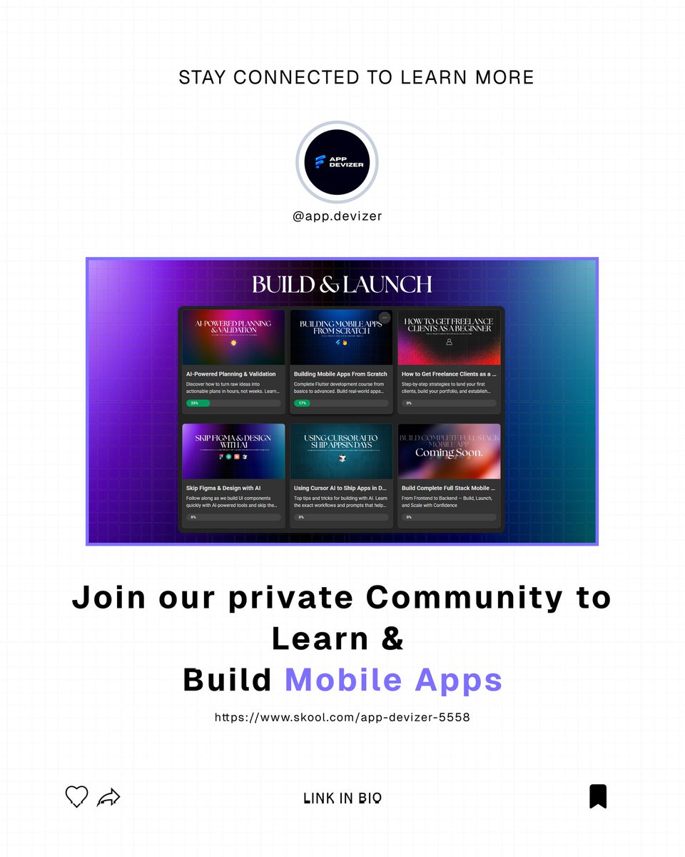 flutterdeviser's tweet image. #flutter #AppDevelopment
