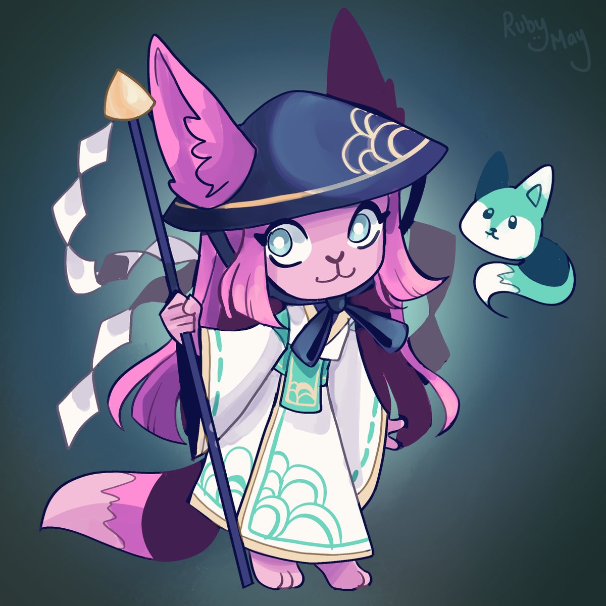 Skintober Day 24 - Spirit Blossom Lulu #Skintober2025 #ArtofLegends #Lulu