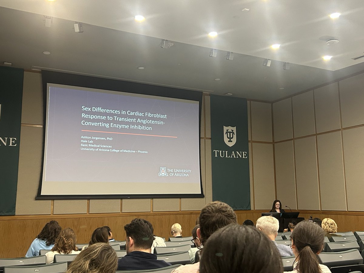 DrHelenECollin1's tweet image. Excited to see what is happening with sex differences in cardiac fibroblast responses from Ashton Jorgensen of the @TMHalePhD lab #APSSexDiff2025